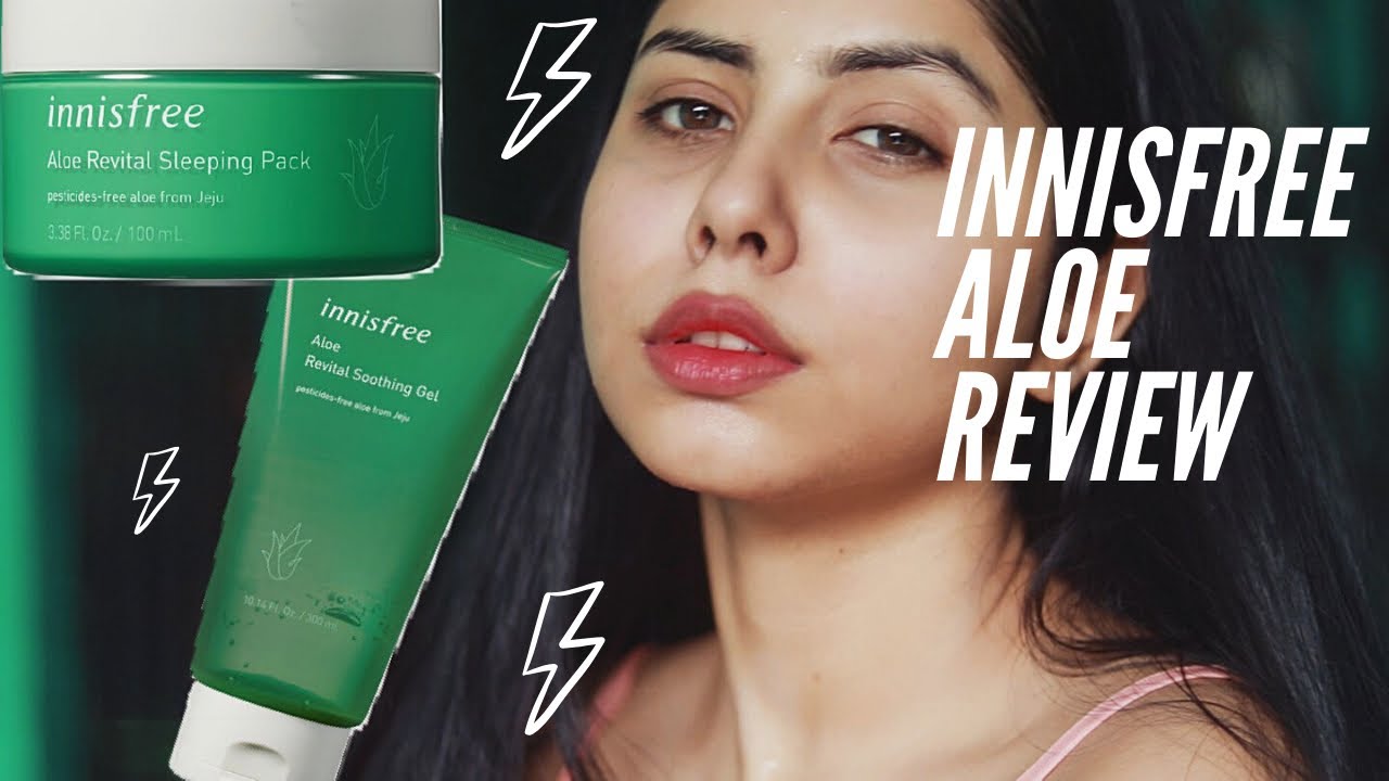 Innisfree Skincare Review Innisfree Aloe Revital Sleeping Pack