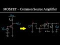 MOSFET Common Source Amplifier Explained