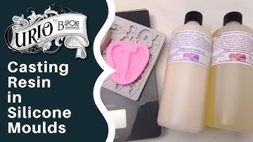 Casting Resin in Silicone Moulds