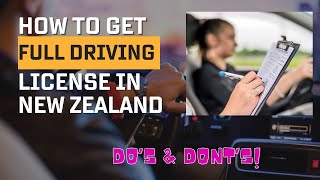 How to get a Driving license in New Zealand |Overseas DL to NZ DL conversion in 2022