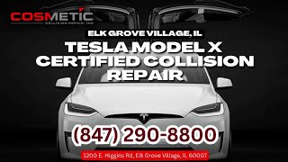 Tesla Model X Certified Collision Repair Elk Grove Village, IL (847) 290-8800