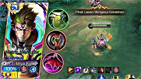 PHOVEUS NEW META THE BEST GUIDE TO RANK UP FAST IN SOLO!! BEST BUILD AND EMBLEM OF THE NEW SEASON🔥