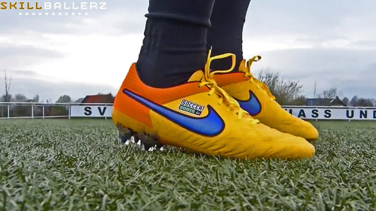 Review & Test: Nike Tiempo Legend V - Intense Heat Pack 2015 - YouTube