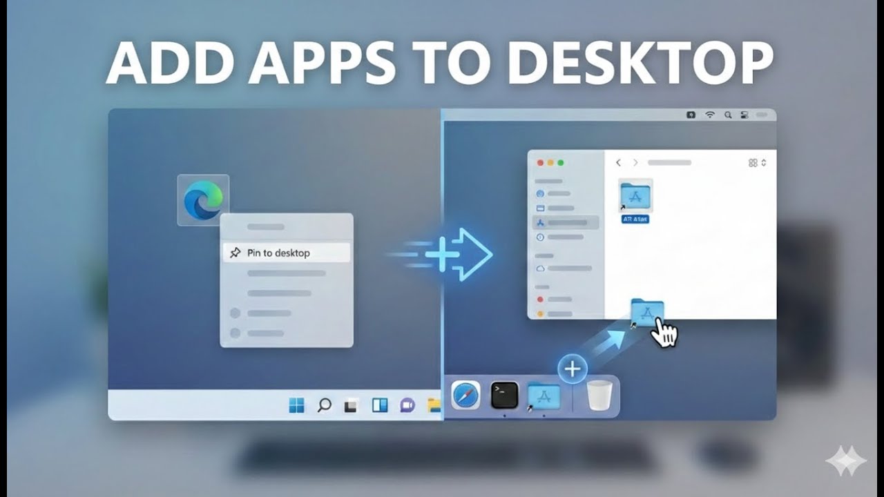 Desktop App Install Guide How to Add Apps to Desktop (Windows) - 2026 Update! - YouTube