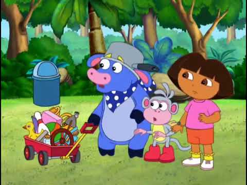 DORA THE EXPLORER CLIPS: BENNY'S TREASURE HUNT - YouTube