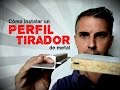 Perfiles de aluminio - Tiradores para puertas y gavetas - Perfil tirador