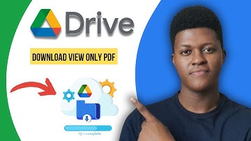 How To Download View Only PDF From Google Drive (2025)