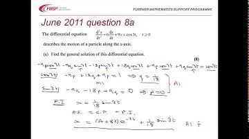 FMSP Revision: Edexcel FP2 June 2011 Qu8