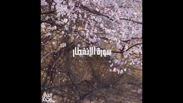 سورة : الإنفطار القارئ : رعد الكردي