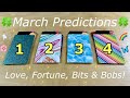 MARCH PREDICTIONS 🌸🌬🍀 PICK A CARD