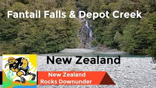 Discover The Beauty of Fantail and Depot Creek Falls In The Deep South Of New Zealand