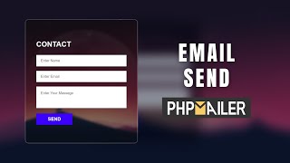 Easy Way To Send Email From Contact Form Using PHP [Hindi]