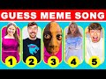 Guess The Meme & Who’S SINGING? Lay Lay,King Ferran,Salish Matter,MrBeast, Diana,Tenge Tenge Song