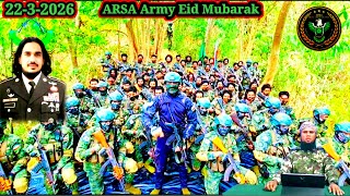 22 March 2026 Rohingya Salvation Army ARSA Eid Mubarak Eidul Fitri @KINGDOMOFARKANTV 