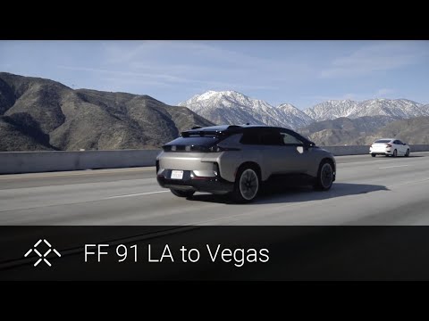 Video: Faraday Future Valitsee Pohjois-Las Vegasin Uuteen 1B Dollarin Tehtaaseen