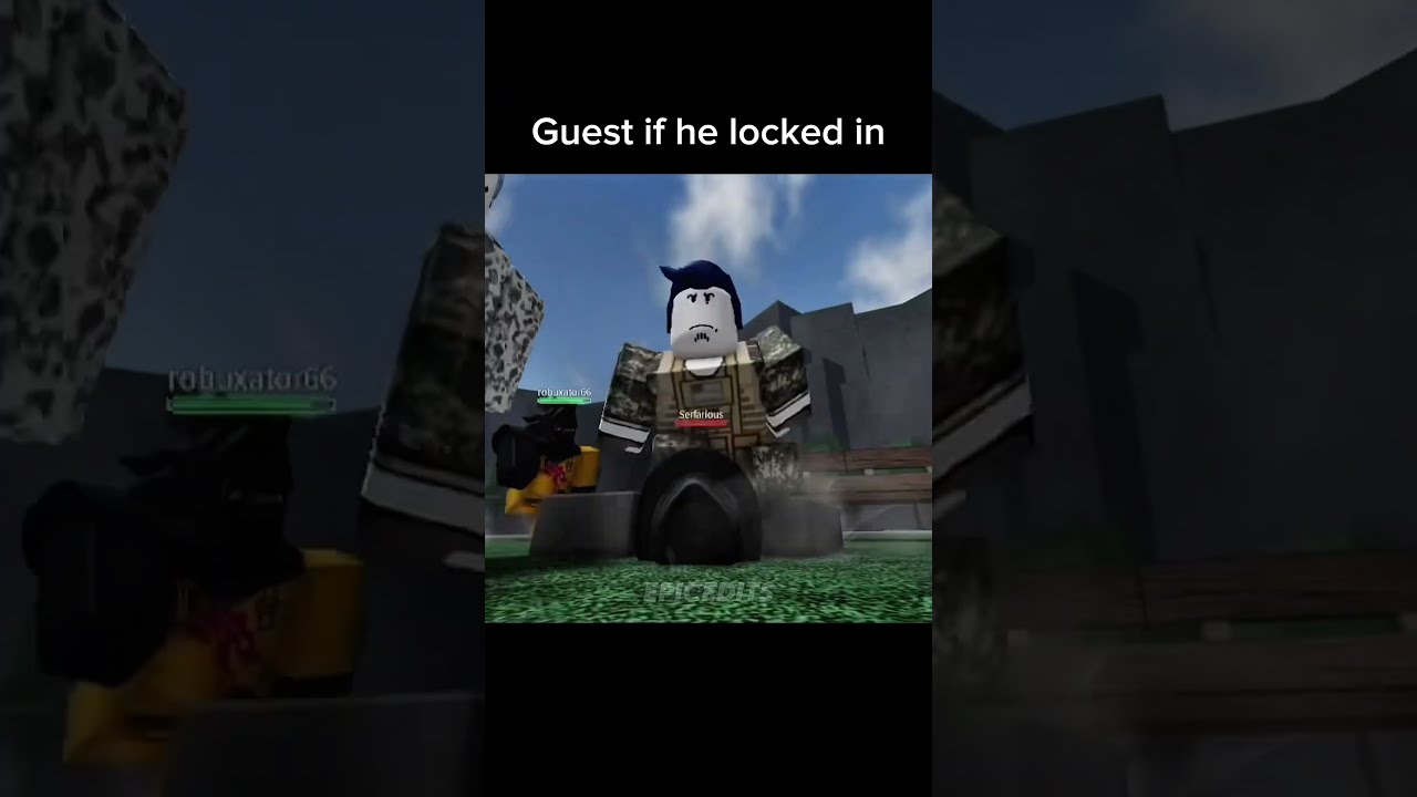 Guest If He Locked In Forsaken Gubby Roblox