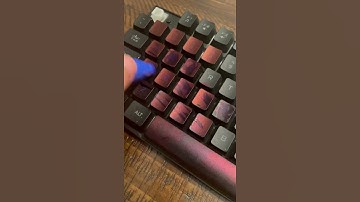 When you can’t afford new keycaps😑