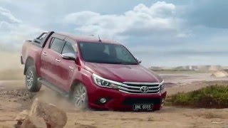 Introducing the all-new Hilux. Go beyond dimensions.