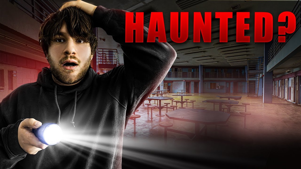 Spending 24 Hours Inside a HAUNTED Abandoned Prison