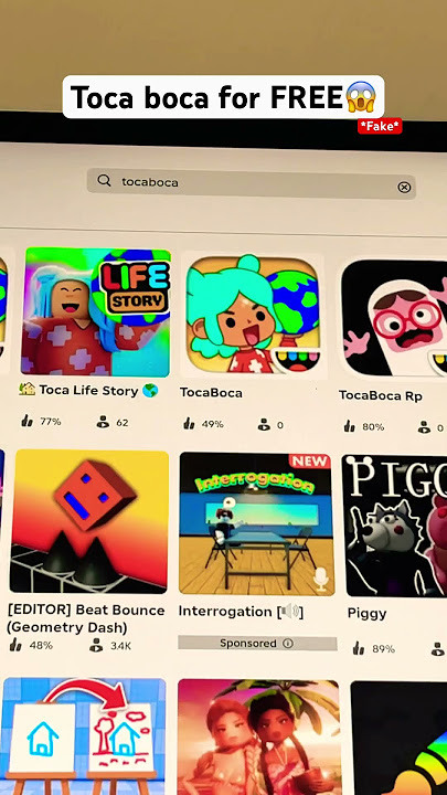 Toca boca for free! #hack #shorts #fyp #tocaboca