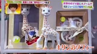 皇室・王室ご愛用品のおもちゃ　キリンのソフィー　ヒルナンデス！！　Hirunandesu Japanese TV show Sophie la girafe Sophie the giraffe
