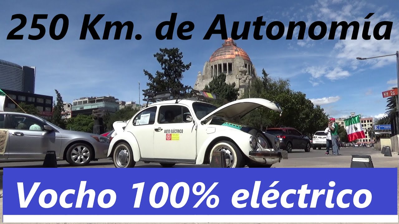 250 Km de Autonomía  este Vocho  es 100% Eléctrico.