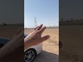 كاد أن يموت في خط طويل بسبب سيخ حديد دخل الى السيارة 