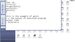 difference btw the getch,getchar and getche