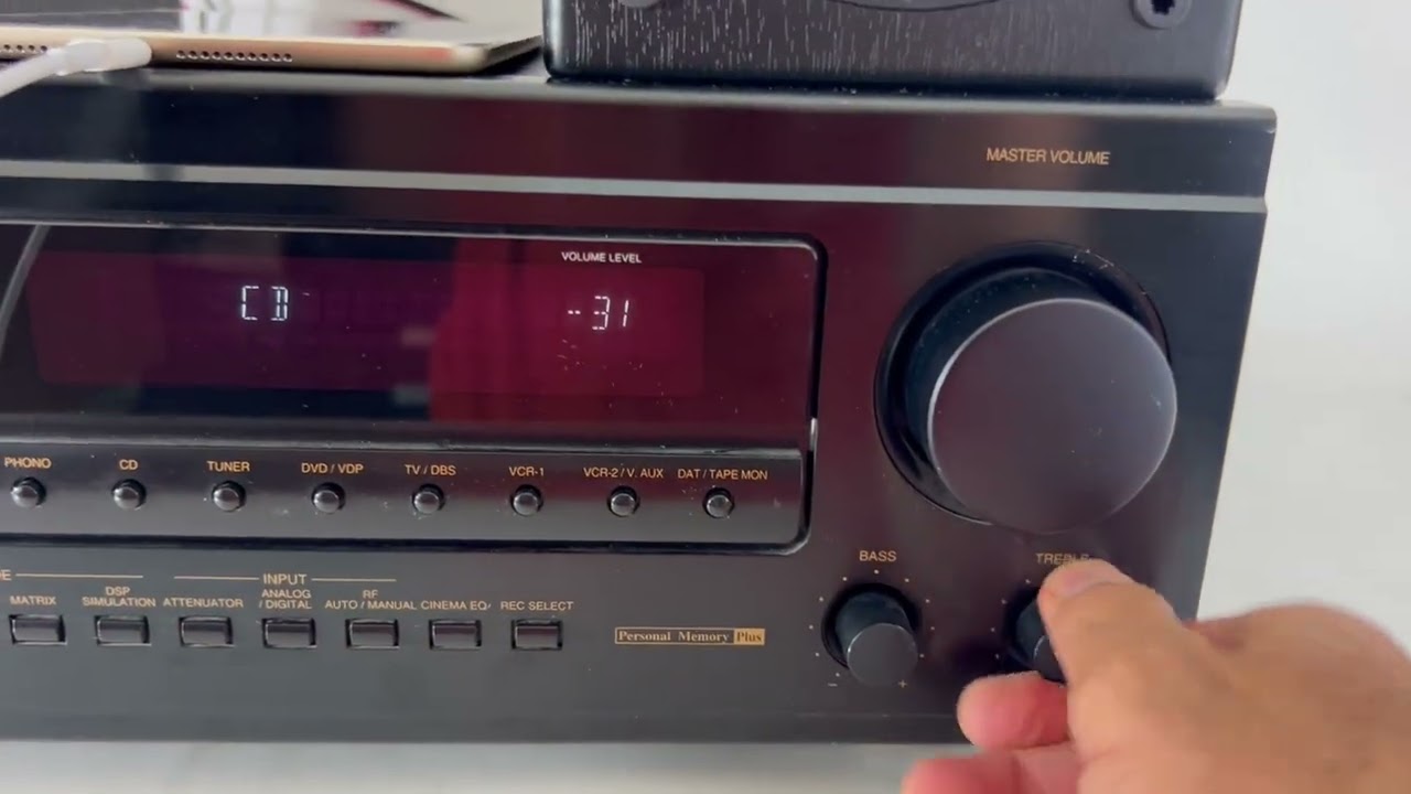 Amplificateur Denon AVR-3200 5.1 – Révisé Et Fonctionnel, Nombreux Ports