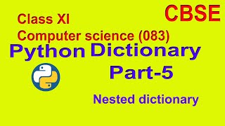 Part-5 Create nested dictionary in python