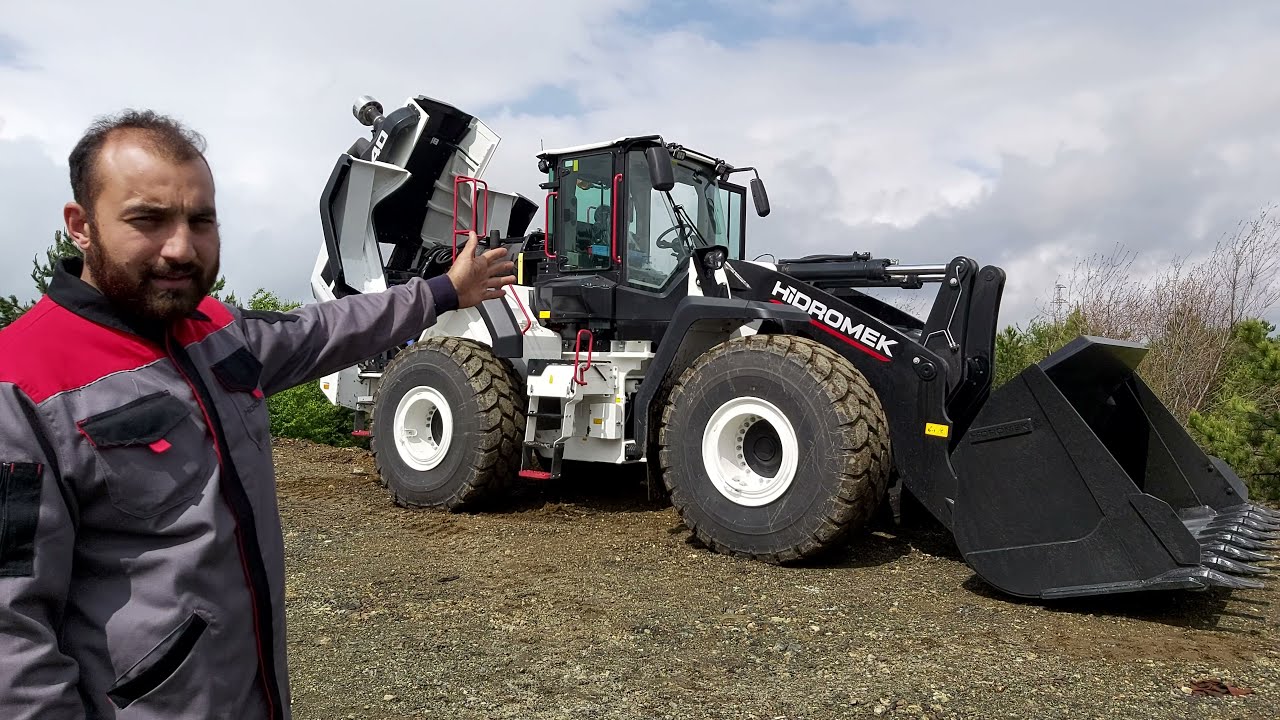 Hidromek 640WL Yükleyici Loder Genel ve Kabin İçi Tanıtımı