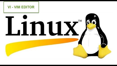Linux Tutorial - VI Editor - VIM Editor