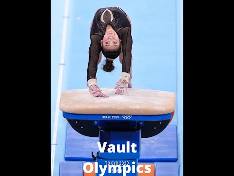 Olympics Gymnastic China Guan Chen Chen 16 year old - The Vault #Shorts