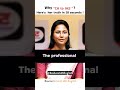 Why "CA to IAS "?60sHere's her truth in 28 seconds!#upscinterview #shetalks #hertalks