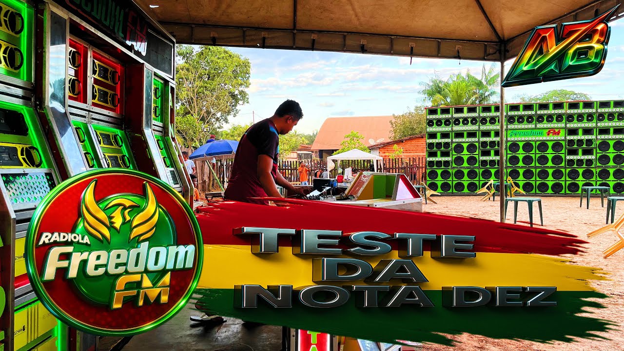 TESTE DA FREEDOM FM NOTA DEZ NO FESTEJO DE SÃO DOMINGOS NO POVOADO PRATA EM PRESIDENTE JUSCELINO.