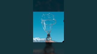 Water Bottle Tornado in Slow Motion 🌪️ #shorts