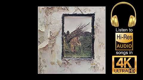 Led Zeppelin - When the Levee Breaks. Hi Res Audio played in 4k. Highest audio quality possible