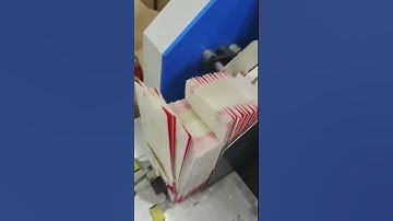 High Speed Paper Bag Making Machine Running At Customer’s Factory #bagmakingmachine