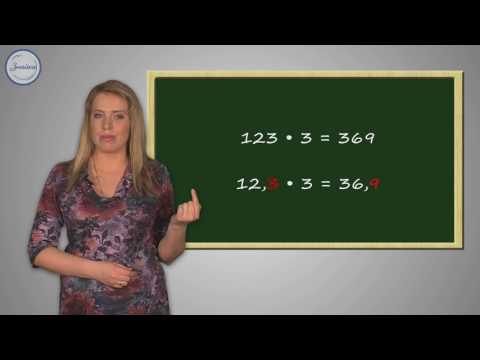 Математика 5 Умножение десятичной дроби на натуральное число