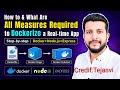 Day#11-How to Dockerize a Real-time App Step-by-step|Docker+Node.js+Express