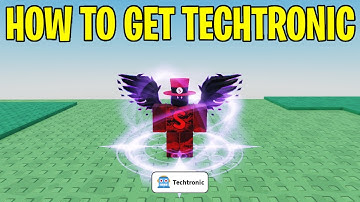 How to Get Techtronic in Aura Craft Roblox