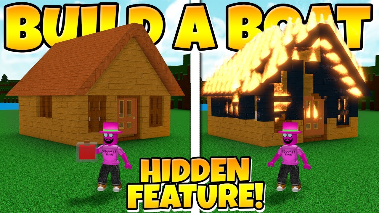 INSANE HIDDEN FEATURE IN Build a Boat UPDATE! 🔥