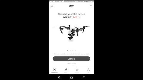 DJI GO - Check installed firmware version