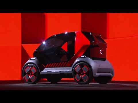 Renault EZ-1 Prototype is a recyclable two-seater EV tailored for shared urban mobility