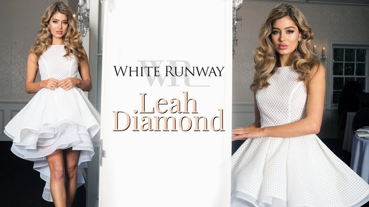 Leah Diamond Dress - White Runway bridesmaids netflix