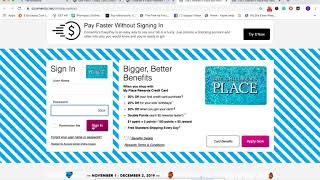 Children's Place Credit Card Login, Payment, Application screenshot 2