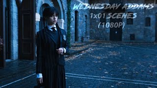 Wednesday Addams Series Season 1 Episode 1 - Wednesday Addams Scenes (1080P)