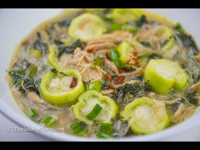 Chicken Soup with Misua and Patola | Miswa Soup Recipe | Panlasang Pinoy