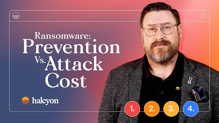 Ransomware Prevention Versus the Cost of a Ransomware Attack