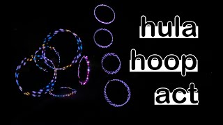 Hula hoop juggling act - Maryna Savitskaya by The Savitsky Cats 1,820 views 3 years ago 1 minute, 15 seconds